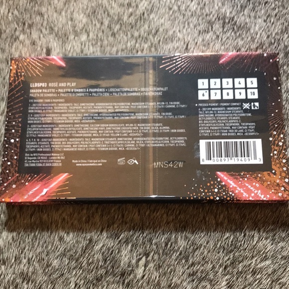 NEW NYX Love Lust Disco Rose Eyeshadow Palette - Picture 5 of 7